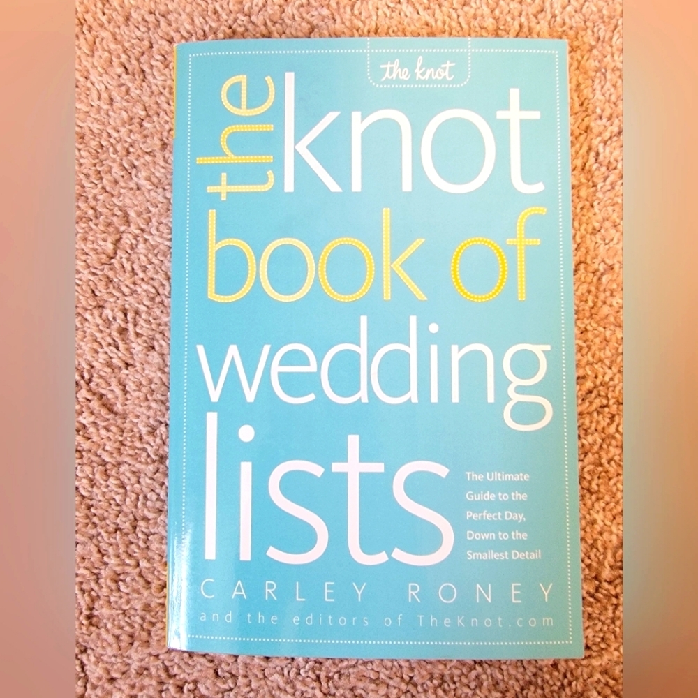 The Knot Book of Wedding Lists - Bundle for 3 or 4/$15 books!